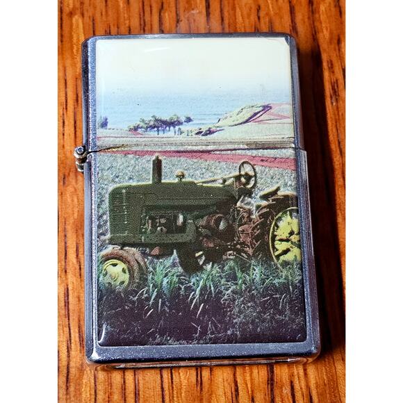 Vintage Zippo John Deere Untested No Fuel Added Lighter - Picture 1 of 5